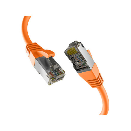 Mrežni kabel EFB ELEKTRONIK Cat.8.1 S/FTP, 3m, narančasta boja