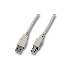 Kabel EFB ELEKTRONIK USB 2.0 A-B 1.8m siva boja