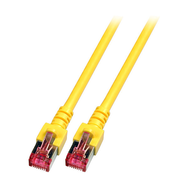 Mrežni kabel EFB ELEKTRONIK RJ45 S/FTP Cat.6A (0.15m), žuta boja
