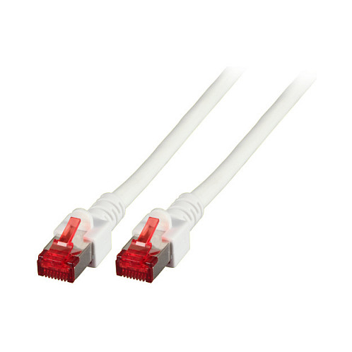 Mrežni kabel EFB ELEKTRONIK S/FTP Cat.6, 0.15m, bijela boja-0