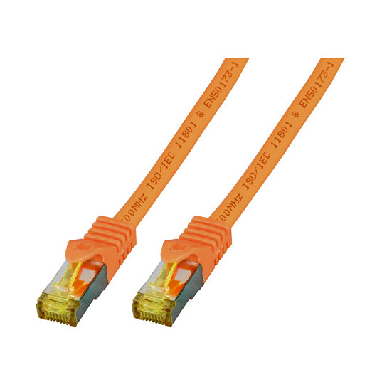 Mrežni kabel EFB ELEKTRONIK S/FTP Cat.6A 1m narančasta boja