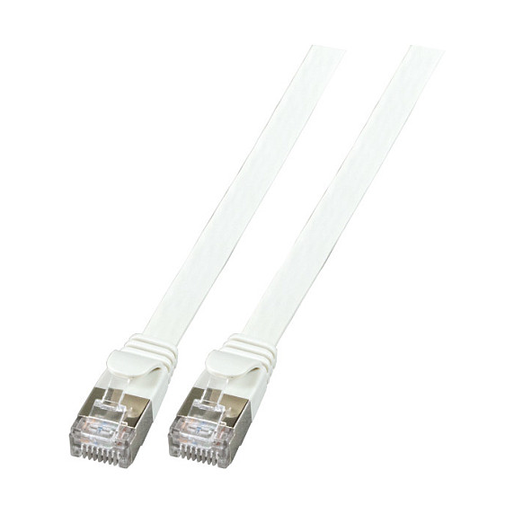 Plosnati mrežni kabel EFB ELEKTRONIK Cat.6A U/FTP 3m siva boja-0
