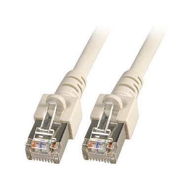 Patch kabel EFB SF/UTP Cat.5e 0.25m siva boja