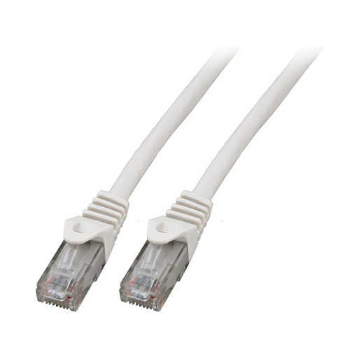 Mrežni kabel EFB ELEKTRONIK Cat.6 U/UTP, 0.5m, bijela boja-0