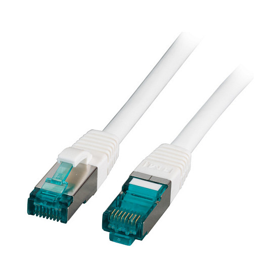 Mrežni kabel EFB ELEKTRONIK Cat.6A S/FTP 0.25m bijela boja-1