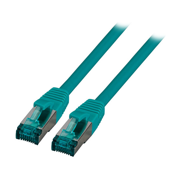 Mrežni kabel EFB ELEKTRONIK Cat.6A S/FTP, 10m, zelena boja