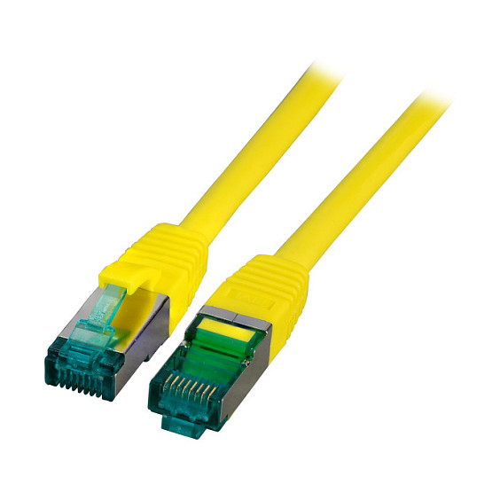 Mrežni kabel EFB ELEKTRONIK Cat.6A S/FTP, 2.0m, žuta boja-1