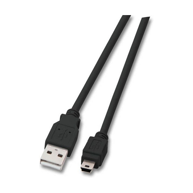 EFB Elektronik USB 2.0 kabel A na Mini B, 0.5m, crni