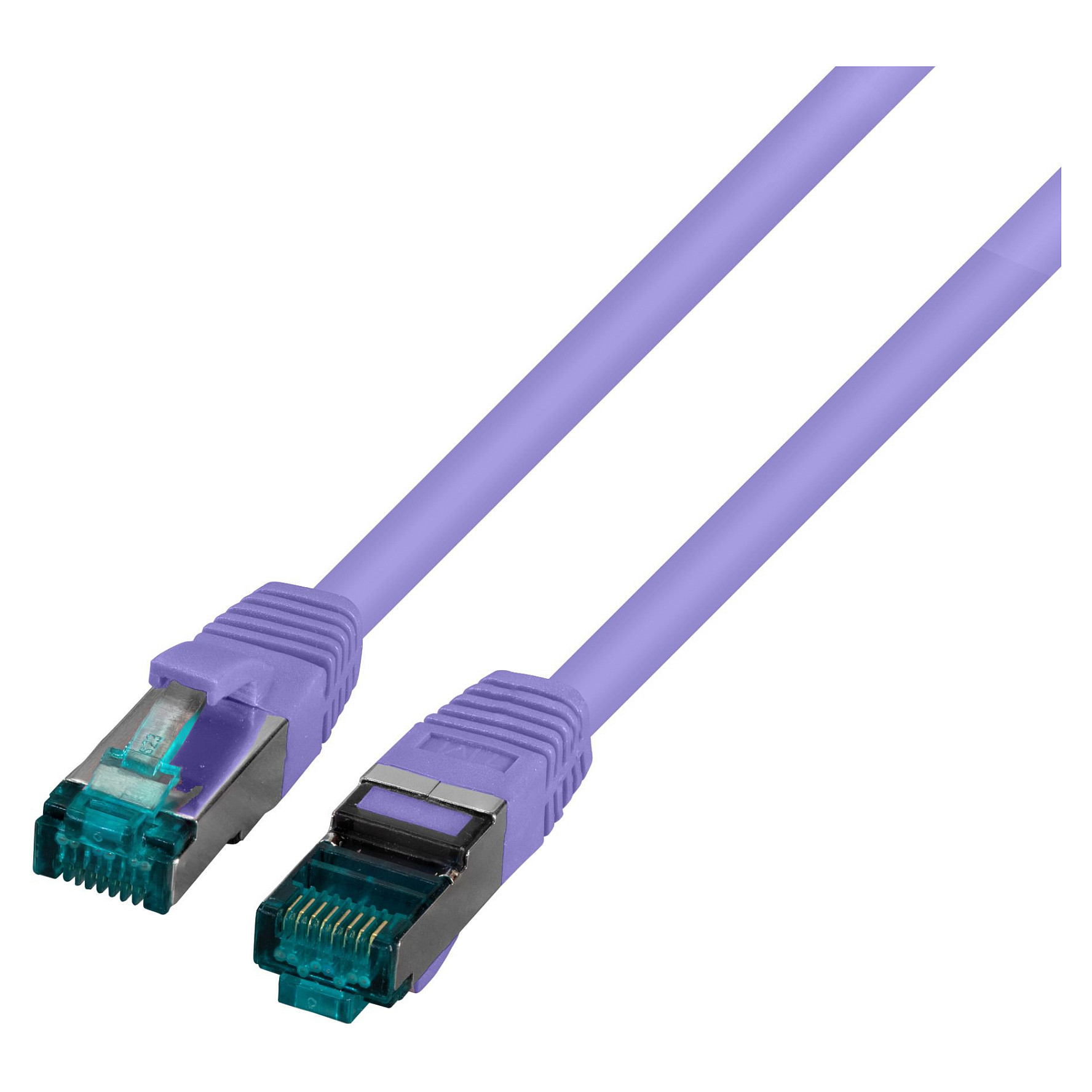 Mrežni kabel EFB ELEKTRONIK Cat.6A S/FTP, 1.5m, ljubičasta boja-0