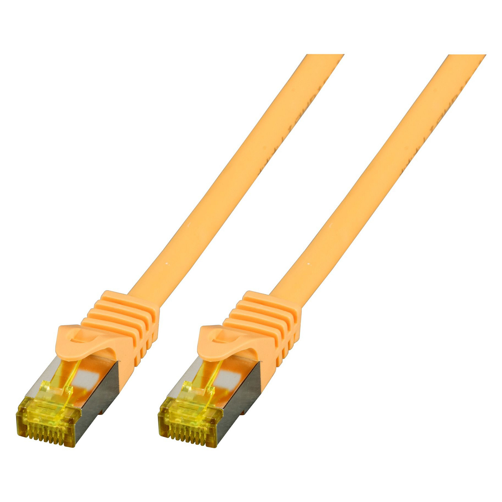 Mrežni kabel EFB ELEKTRONIK RJ45 S/FTP Cat.6A 1.5m žuta boja-0