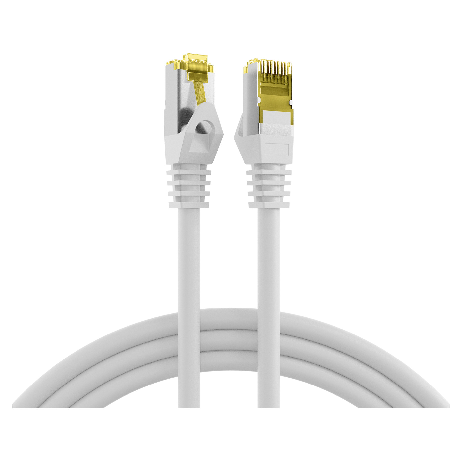 Mrežni kabel EFB ELEKTRONIK Cat.6A S/FTP, 1m, bijela boja