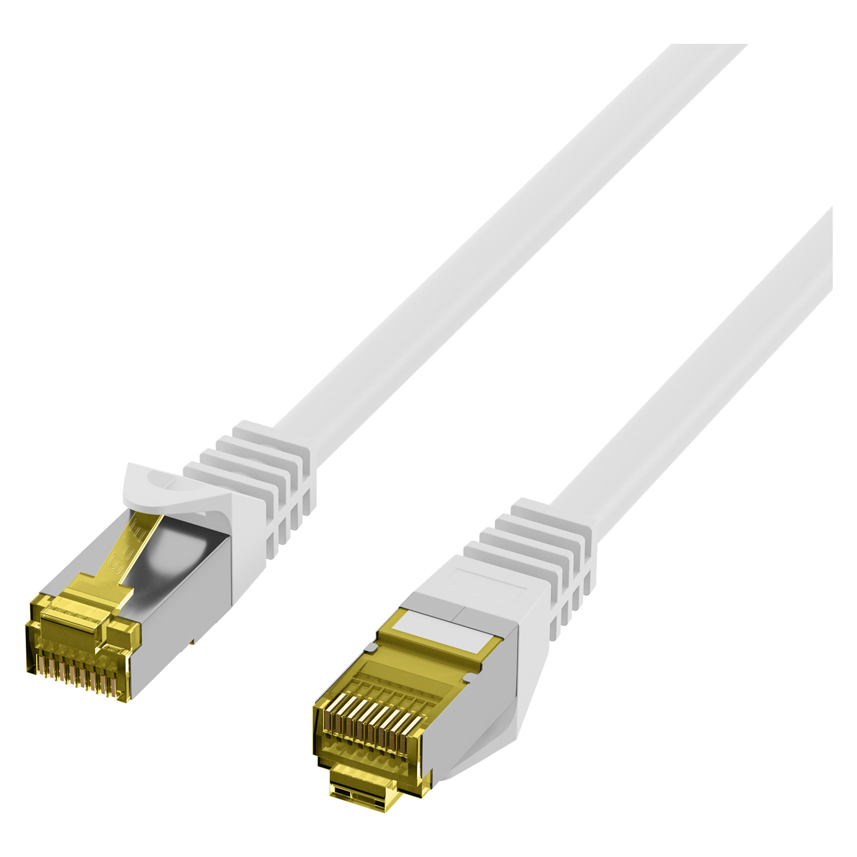Mrežni kabel EFB ELEKTRONIK Cat.6A S/FTP, 1m, bijela boja-2