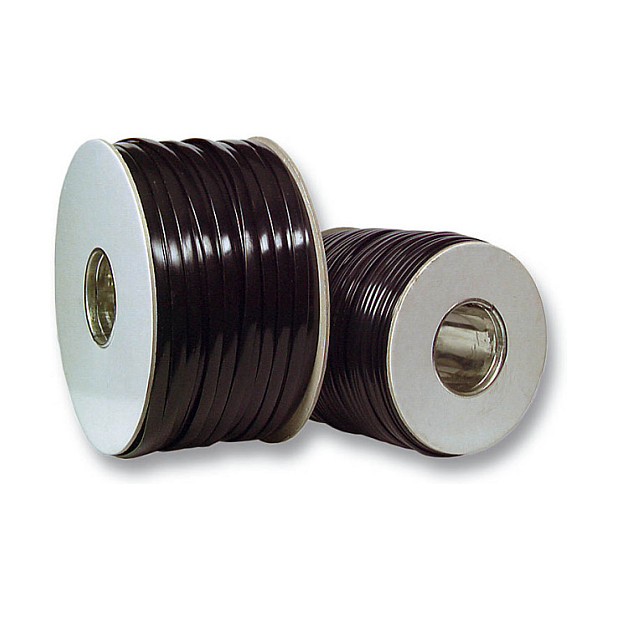 Modularni plosnati kabel EFB ELEKTRONIK 91106.100 6-žilni (100 m, crna boja)-0