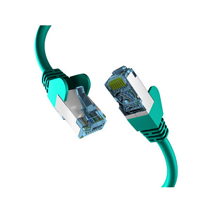 Mrežni kabel EFB ELEKTRONIK Cat.6A S/FTP 3m zelena boja (K5517GR.3)-0