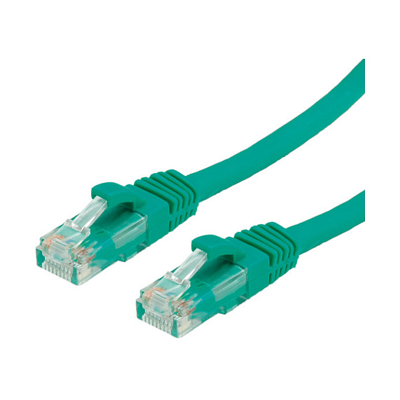 Mrežni kabel VALUE Cat.6A UTP, 1m, zelena boja-0