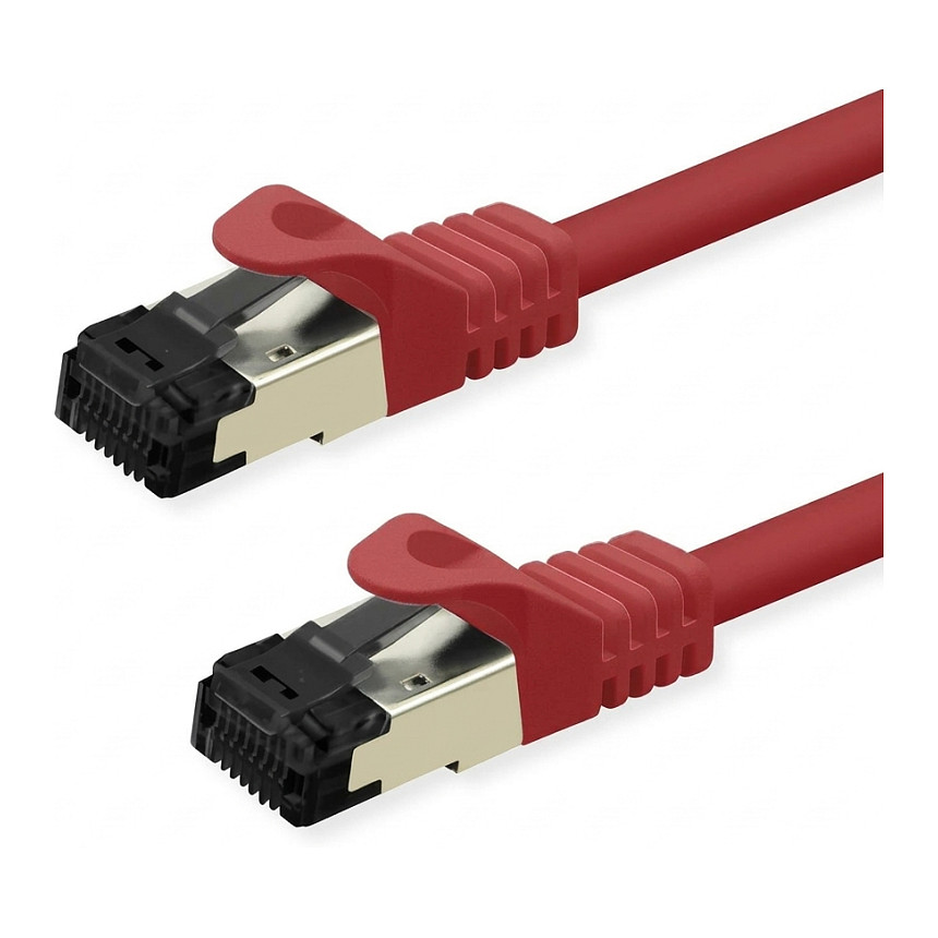 Mrežni kabel VALUE S/FTP Cat.8, 1m, crvena boja-1