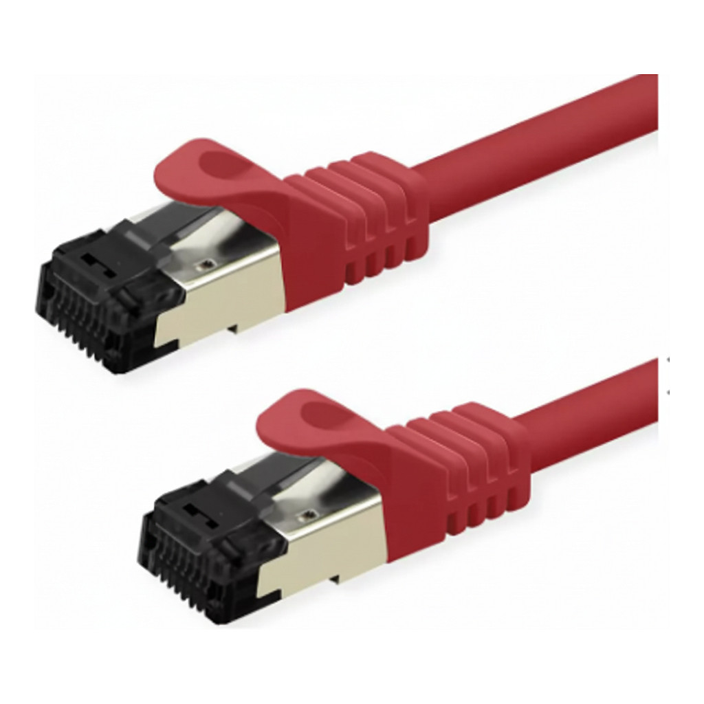 Mrežni kabel VALUE S/FTP Cat.8, 2m, crvena boja-1