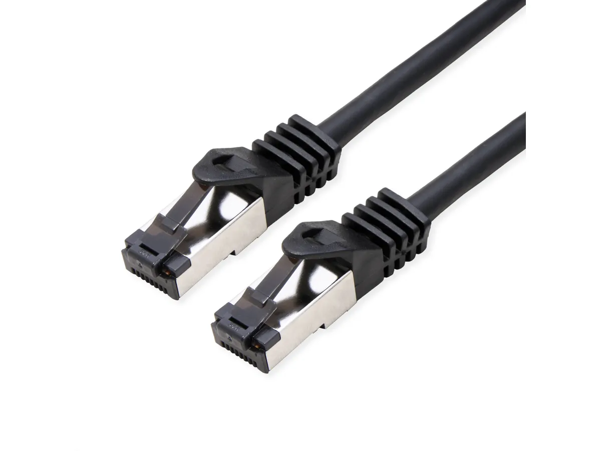 Mrežni kabel VALUE S/FTP Cat.8, 2m, crna boja