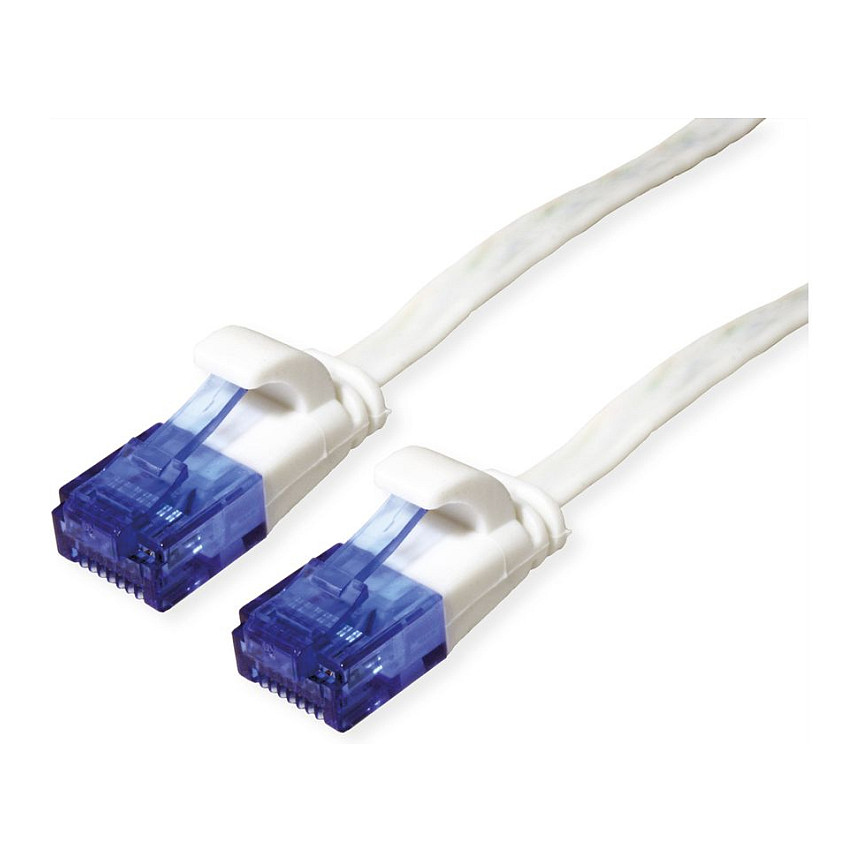 Mrežni kabel VALUE Cat.6A UTP, 5m, plosnati, bijela boja