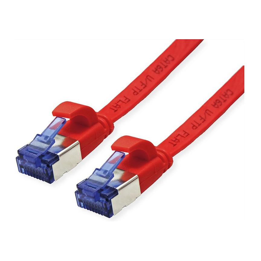 Mrežni kabel VALUE Cat.6A FTP, plosnati, 5m, crvena boja