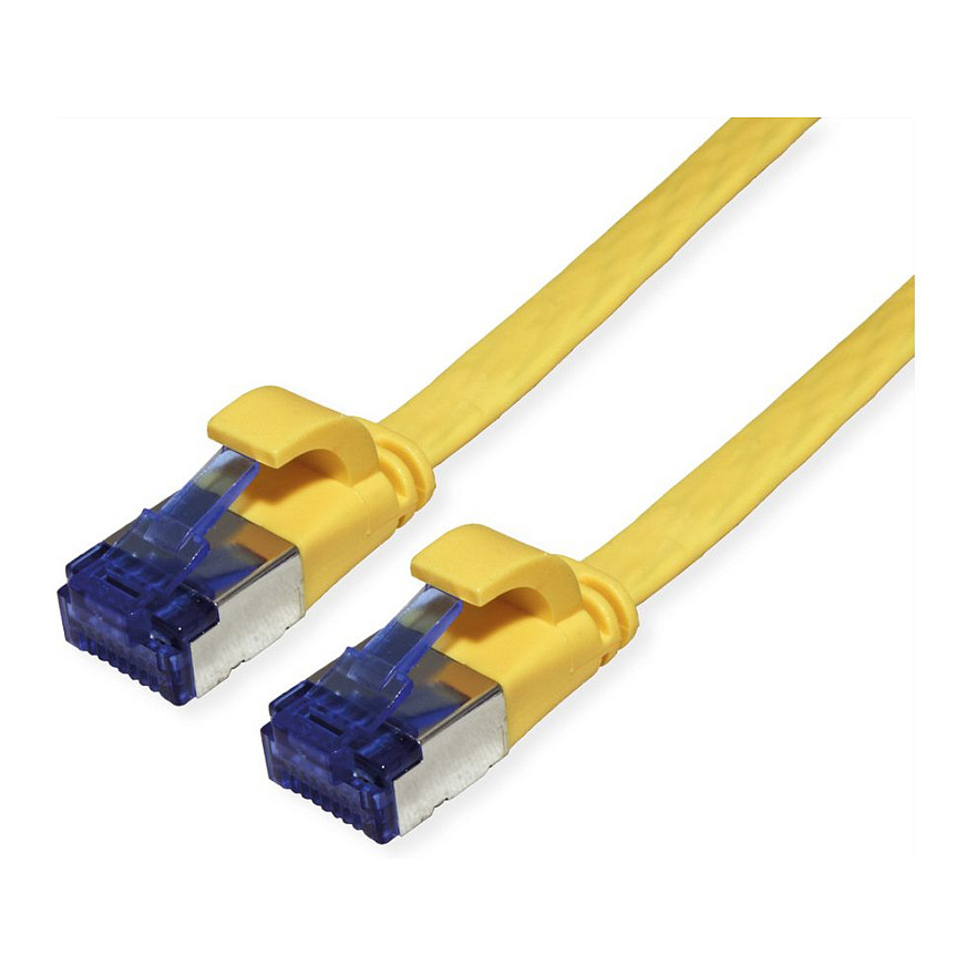Mrežni kabel VALUE Cat.6A FTP, plosnati, 1.5m, žuta boja