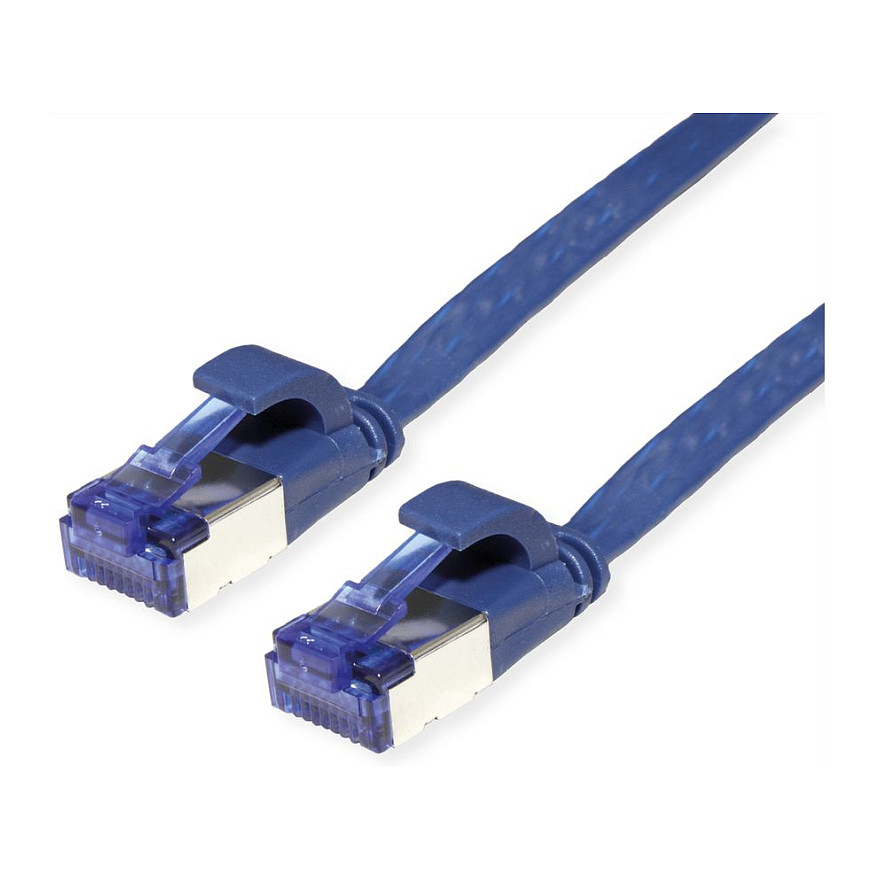 Mrežni kabel VALUE Cat.6A U/FTP plosnati, 3m, plava boja