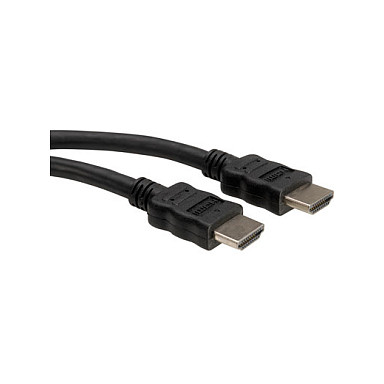 VALUE HDMI High Speed kabel s Ethernetom, 1m, crni-0