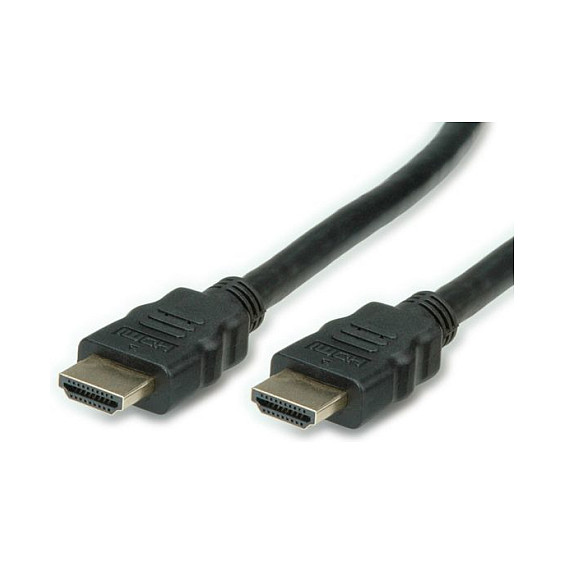 VALUE 4K Ultra HD HDMI kabel s Ethernetom, M/M, crni, 1m-0