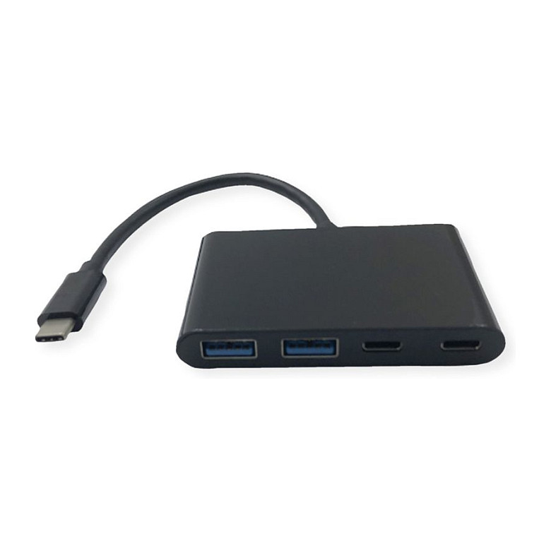 VALUE USB 3.2 Gen 2 Hub 4-portni (2x USB-A, 2x USB-C)-2