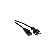 Strujni kabel VALUE T12 (CH) na C13, 1.8m, crna boja-0