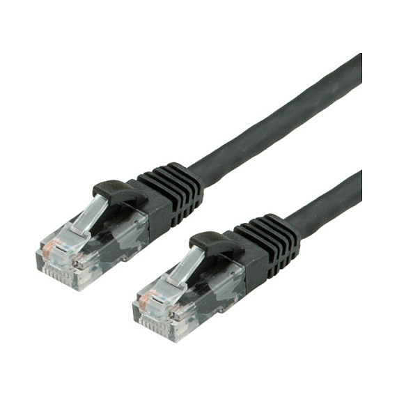 Mrežni kabel VALUE Cat.6A UTP, 10m, crna boja-0