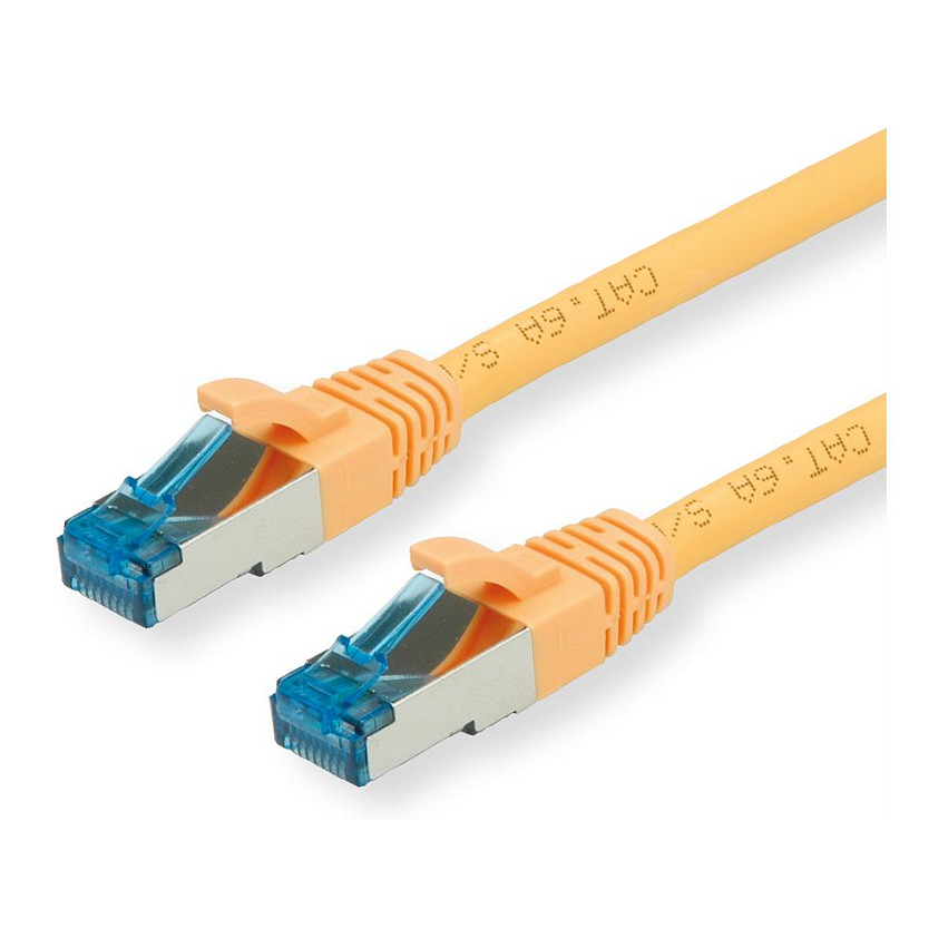 Mrežni kabel VALUE Cat.6A S/FTP (PiMF), 0.15m, žuta boja