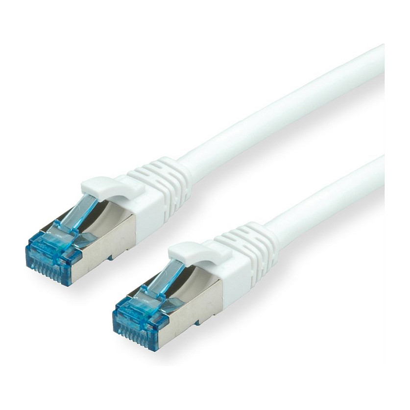 Mrežni kabel VALUE Cat.6A S/FTP, 0.15m, bijela boja