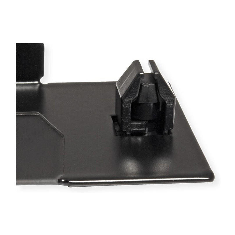 Slijepa ploča za 19" ormar VALUE, Snap-in, 1U, crna boja-3