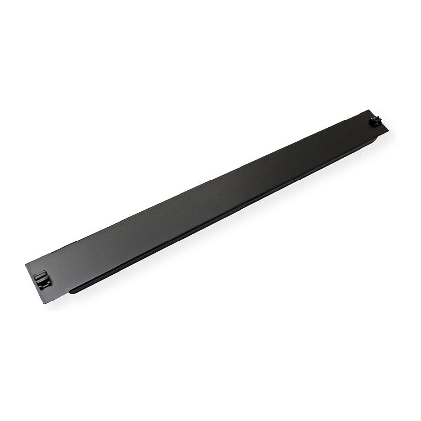 Slijepa ploča za 19" ormar VALUE, Snap-in, 1U, crna boja-4