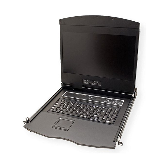 KVM konzola VALUE 19" 48 cm TFT (169), VGA, USB, DE tipkovnica-3