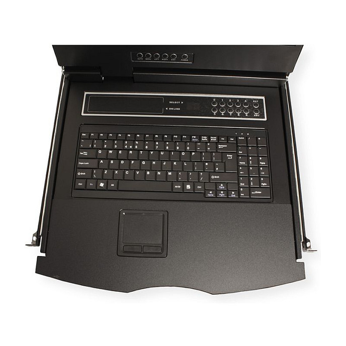 KVM konzola VALUE 19" 48 cm TFT (169), VGA, USB, DE tipkovnica-6