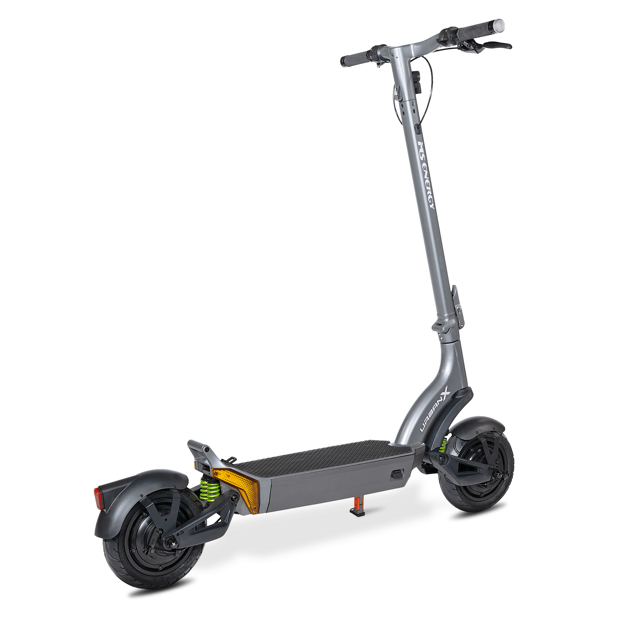 Električni romobil MS ENERGY Urban X (10", 2x 300 W, 15 Ah, do 60 km, srebrna boja)-2