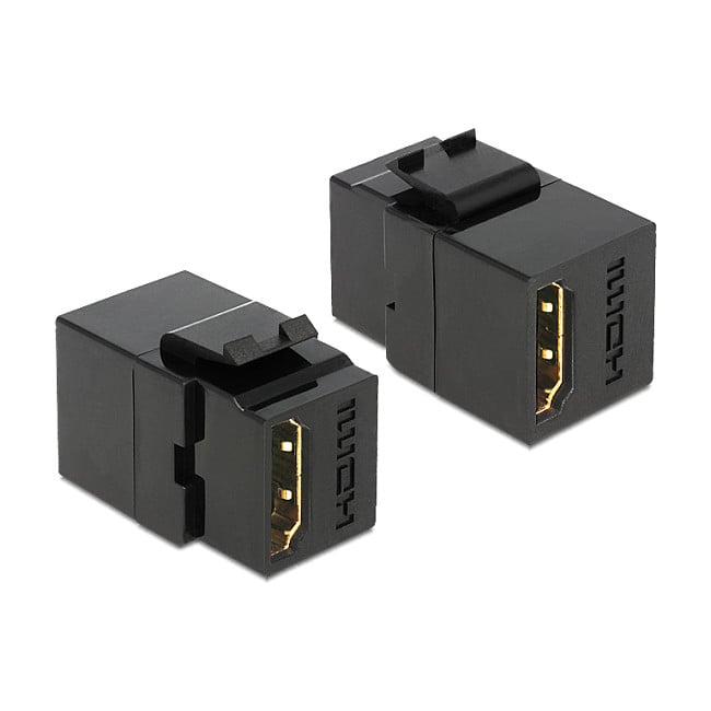 Delock Keystone Modul HDMI (Ž) na HDMI (Ž), crni-0