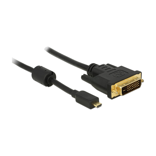 Audio Y-adapter kabel DELOCK 3.5mm 4-pinski na 2x 3.5mm ženski (25 cm)