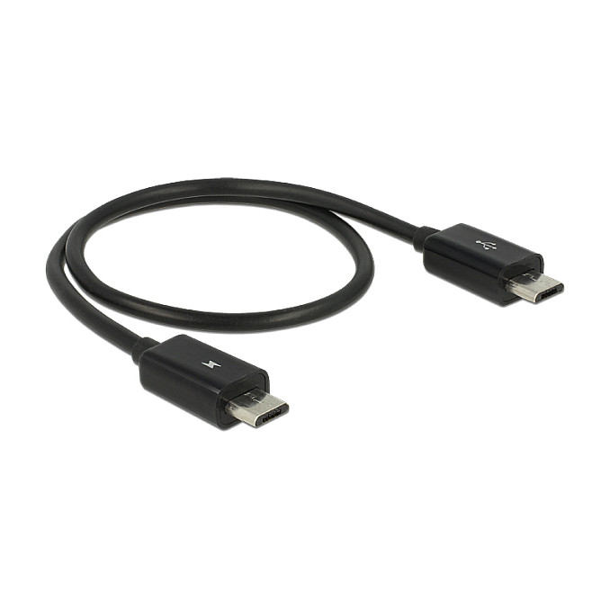 Delock USB Power Sharing kabel Micro USB B (M) na Micro USB B (M), 0.3m-0