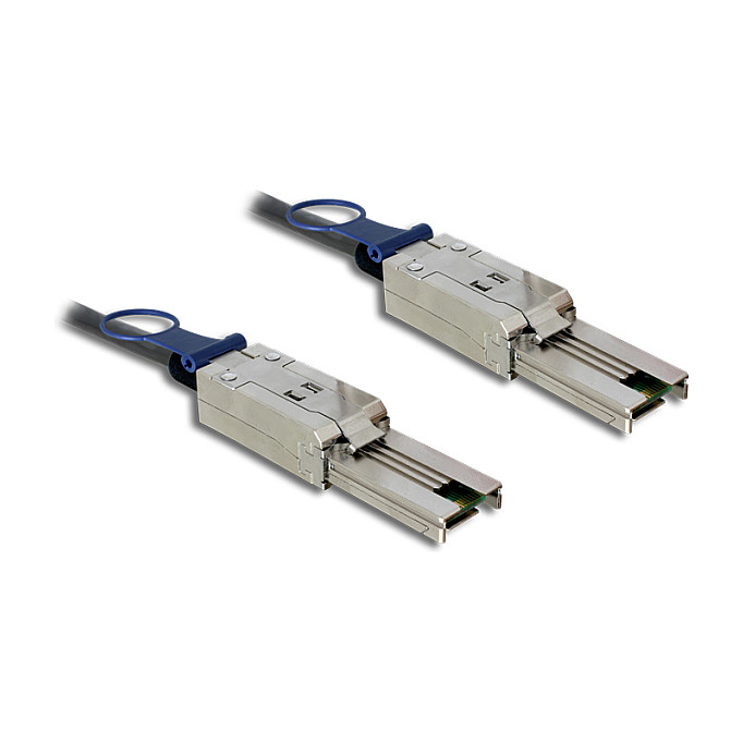 Delock Mini SAS SFF-8088 na 4x SATA 7-pin kabel, 1m-0