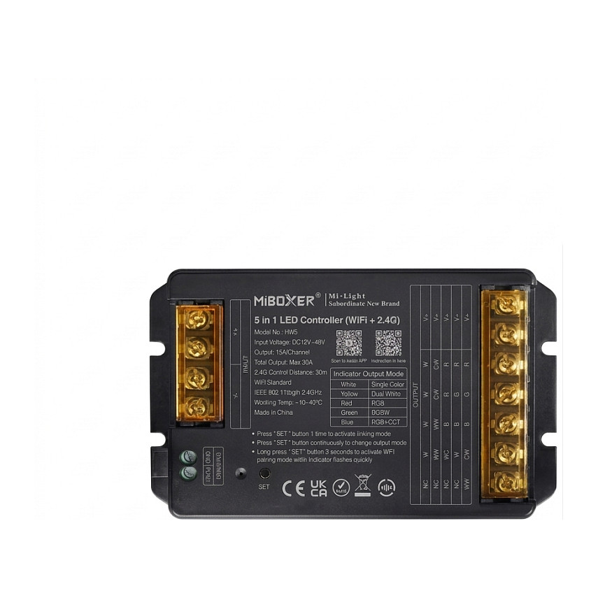 LED kontroler MIBOXER WL5-WP 5-u-1 (RGB+CCT)-0