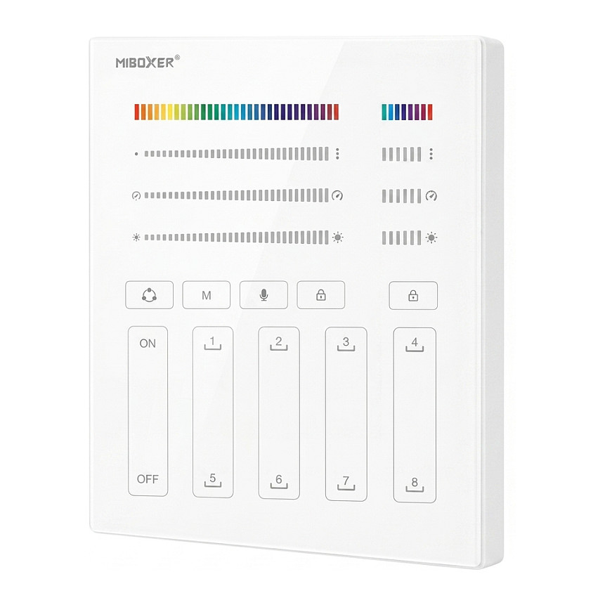 Miboxer P3 Pametni Panel Kontroler za Pixel LED SPI, RGB/RGBW/CCT-0