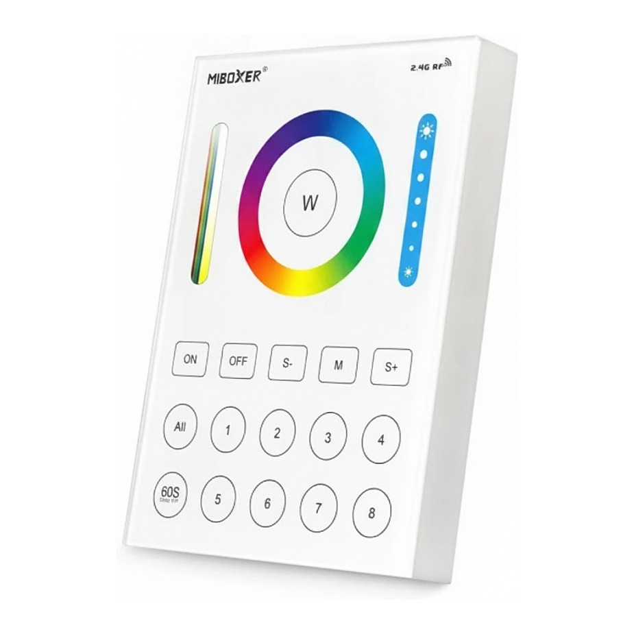 Miboxer Pametni Panel Daljinski Upravljač za LED Rasvjetu, RGB+CCT, 8 Zona-0