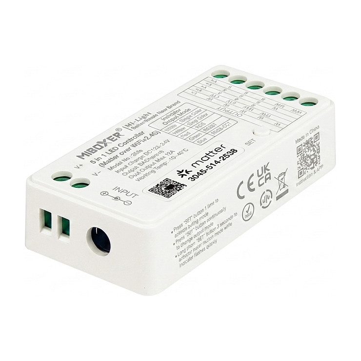 LED kontroler MIBOXER FUT038 za RGBW trake (DC 12-24V)-0