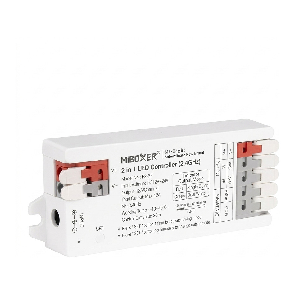LED kontroler MIBOXER WL-C02 2-u-1 (Single Color/CCT) Wi-Fi + 2.4G-0