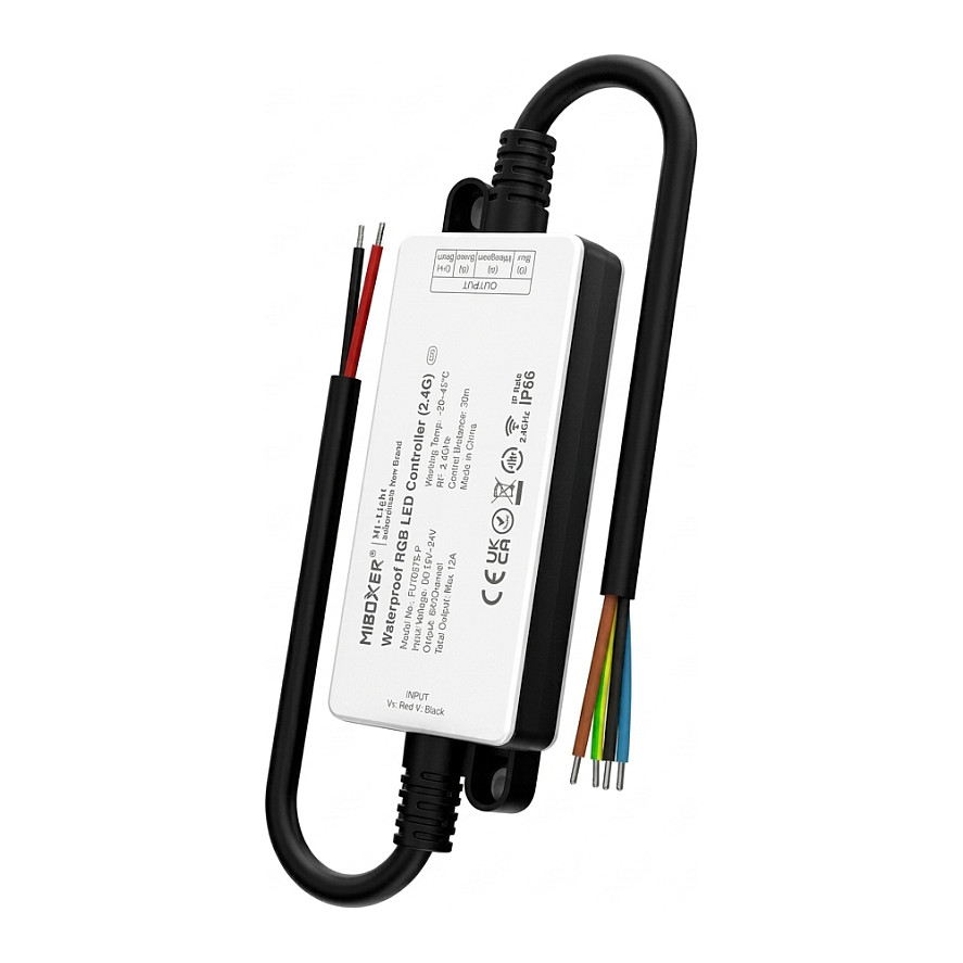 MIBOXER Vodootporni RGB LED kontroler FUT037W (2.4G, IP66)