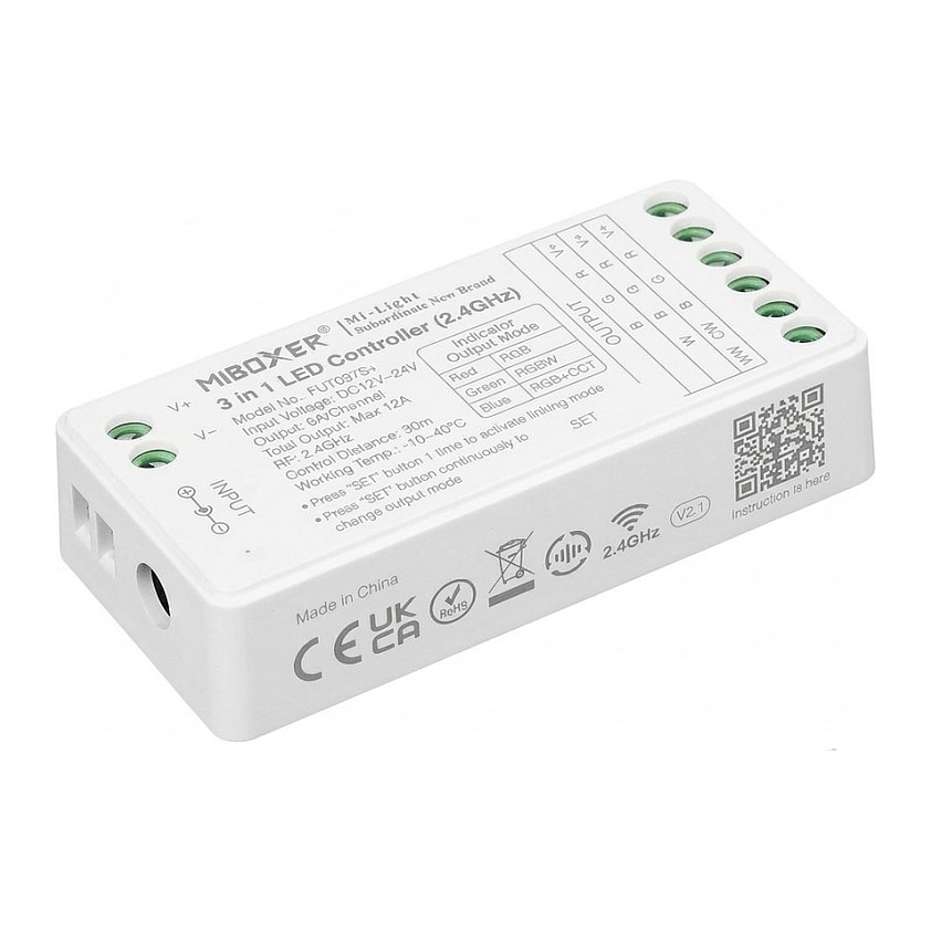 LED kontroler MIBOXER FUT037S-B 3-u-1 (RGB/RGBW/RGB+CCT)-0