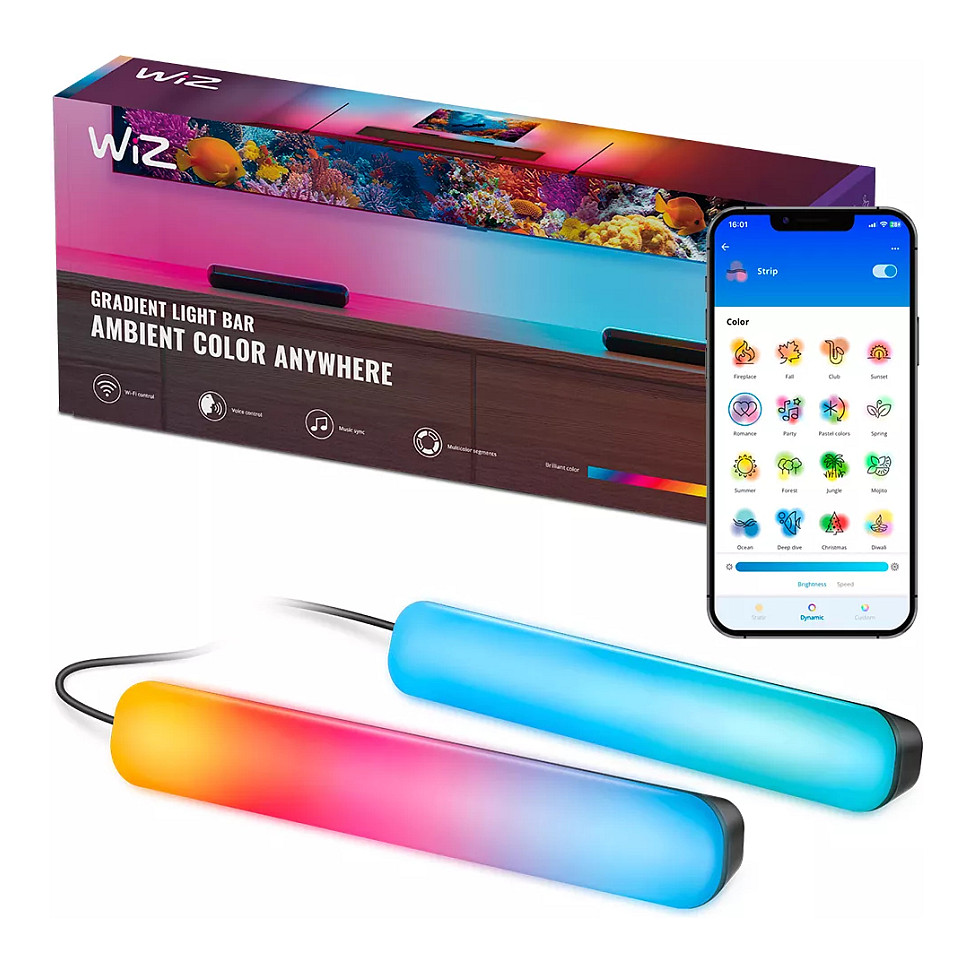PHILIPS WiZ Perifo Linear Bar pametna LED traka, 30 cm, RGBIC-6